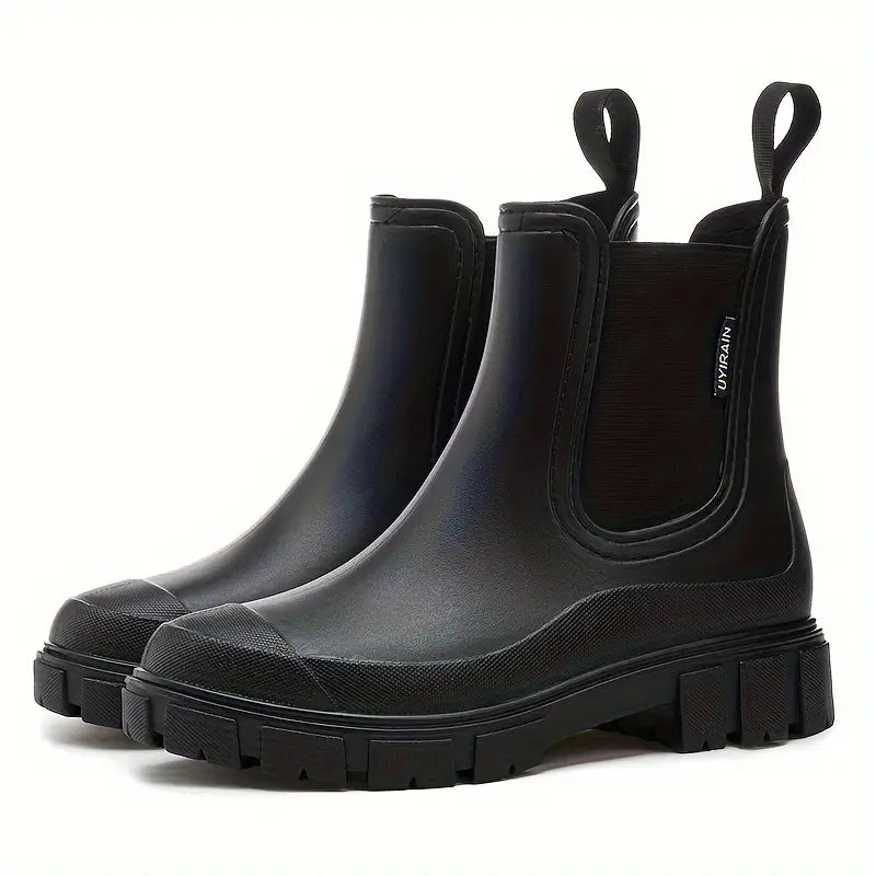 Kerstin | Damen Wasserdichte Slip-On Chelsea Stiefel - Elle Zürich