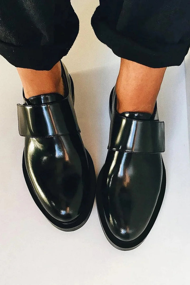Iris | Glänzende Formelle Slipper für Damen