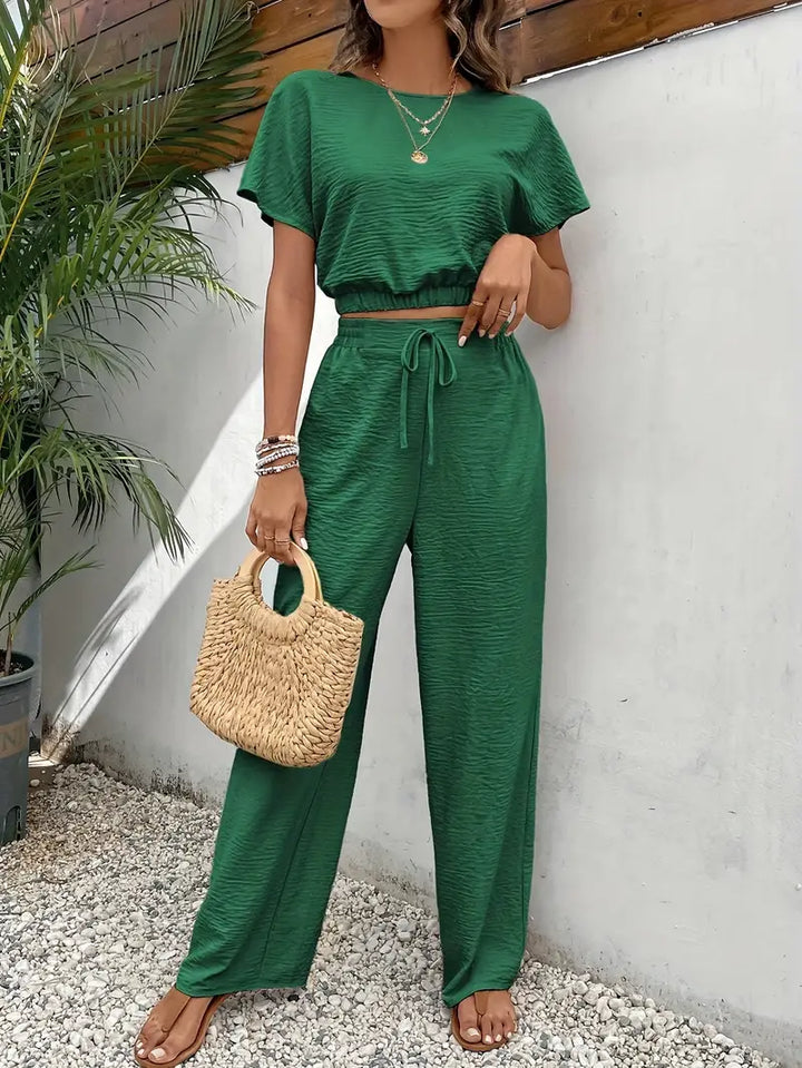 Karla | Stylishes Zweiteiliges Outfit mit Lockerer Passform - Elle Zürich