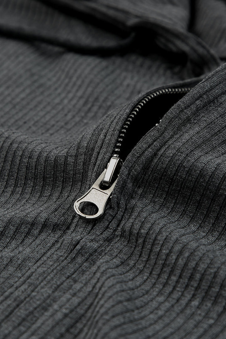 Angela | Kapuzen-Sweatshirt mit Reißverschluss Damen - Elle Zürich