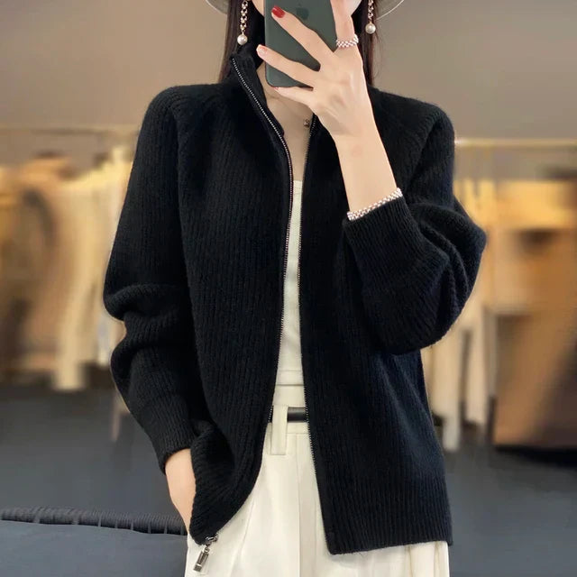 Wollen Cardigan Vest Voor Dames - Nordfall - Elle Zürich
