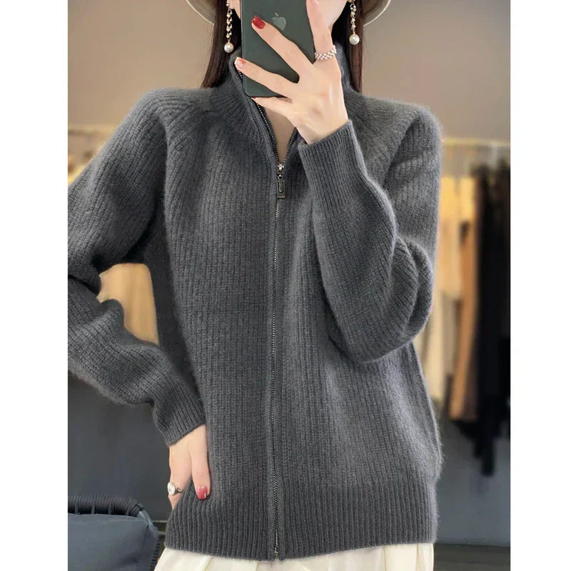 Wollen Cardigan Vest Voor Dames - Nordfall - Elle Zürich