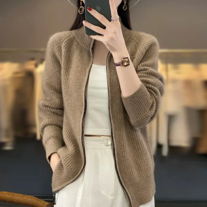 Wollen Cardigan Vest Voor Dames - Nordfall - Elle Zürich