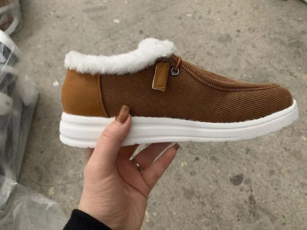 Andrea | Damen Warme Winter Schlupfschuhe - Elle Zürich