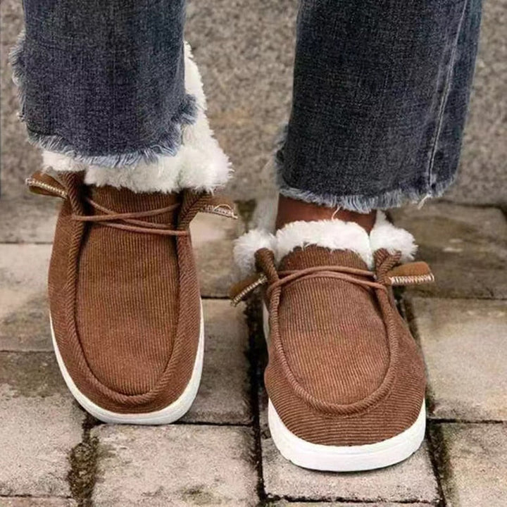 Andrea | Damen Warme Winter Schlupfschuhe - Elle Zürich