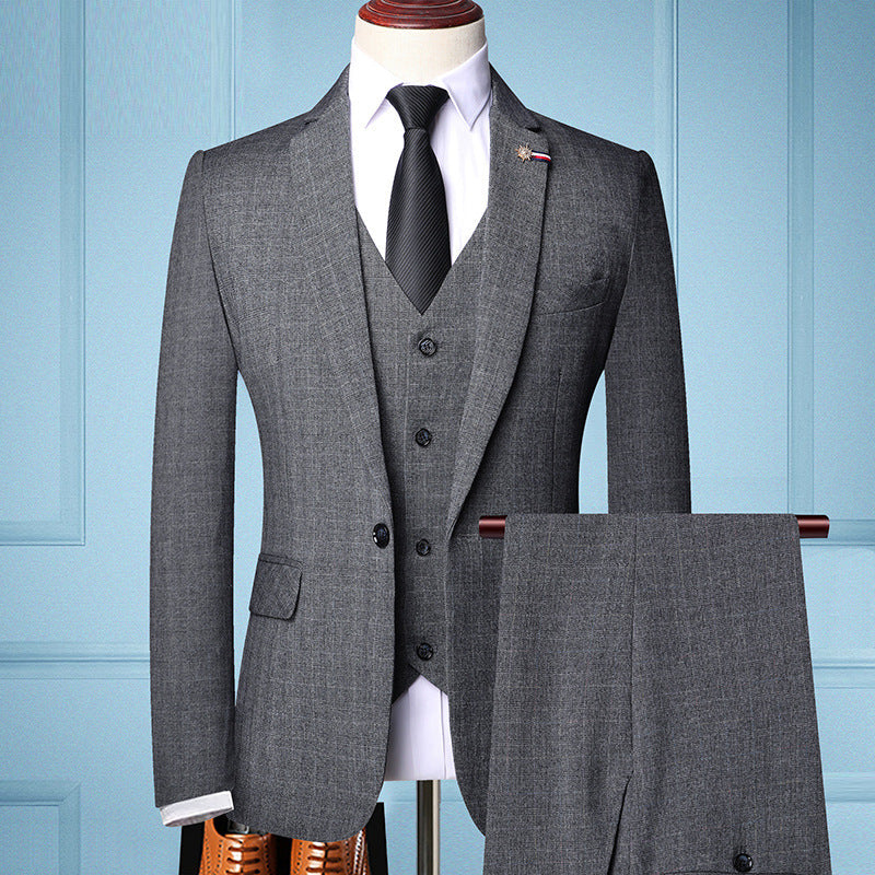 Theo | Stilvoller Herren Winter Business Dreiteiliger Anzug - Elle Zürich