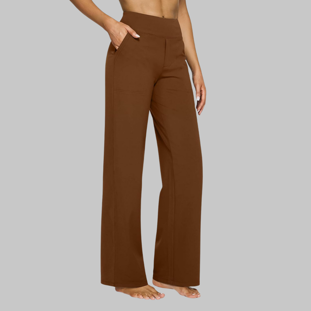 Calista | Damen Weit-Leg Hosen für Freizeit