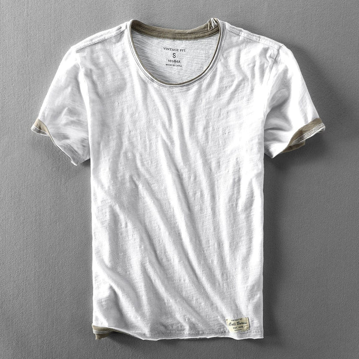 Adrian | Lässiges T-Shirt mit Rundhalsausschnitt - Elle Zürich