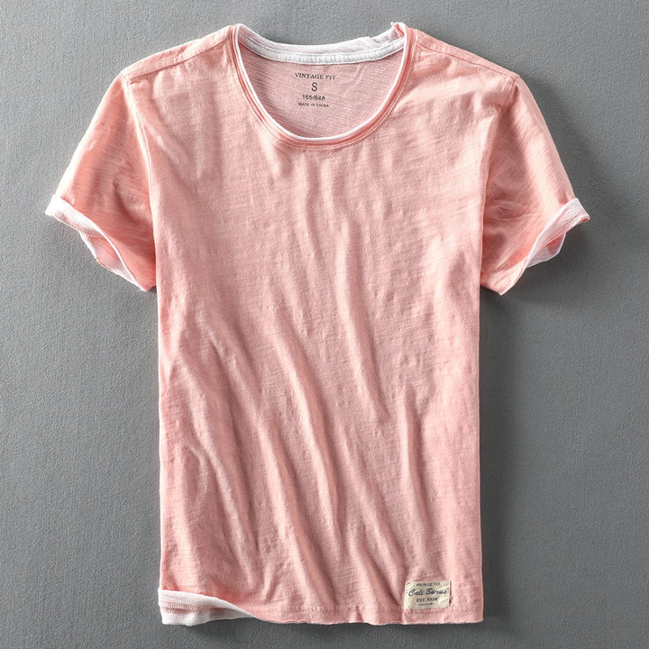 Adrian | Lässiges T-Shirt mit Rundhalsausschnitt - Elle Zürich