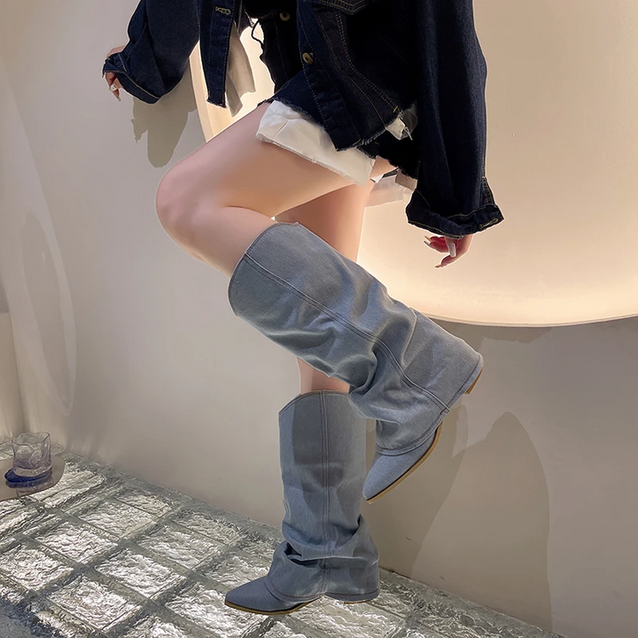Dana - Elegante Cowboy Laarzen Voor Dames - Elle Zürich