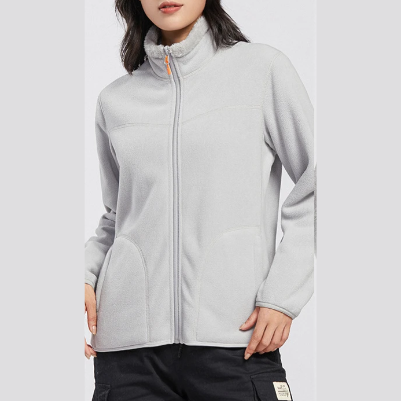 Bettina | Damen Winter-Fleecejacke mit Reißverschluss - Elle Zürich