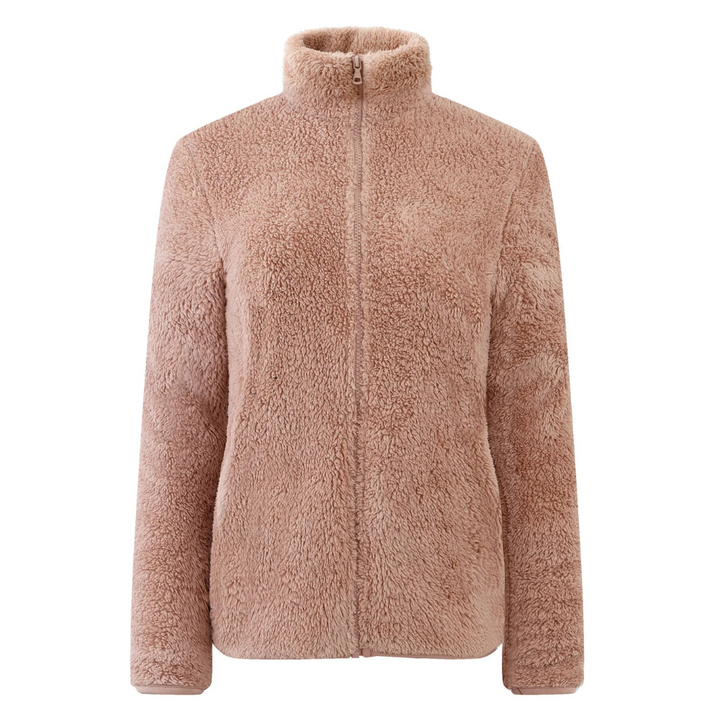 Carolin | Damen Winter-Fleecejacke mit Reißverschluss - Elle Zürich