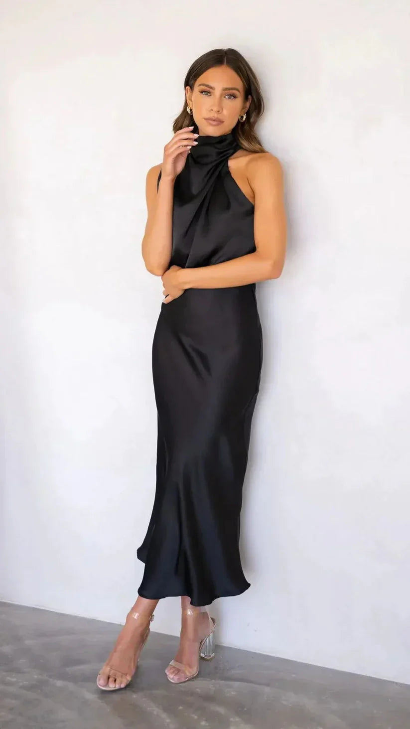 Helga | Elegantes Und Stilvolles Drapiertes Midikleid - Elle Zürich