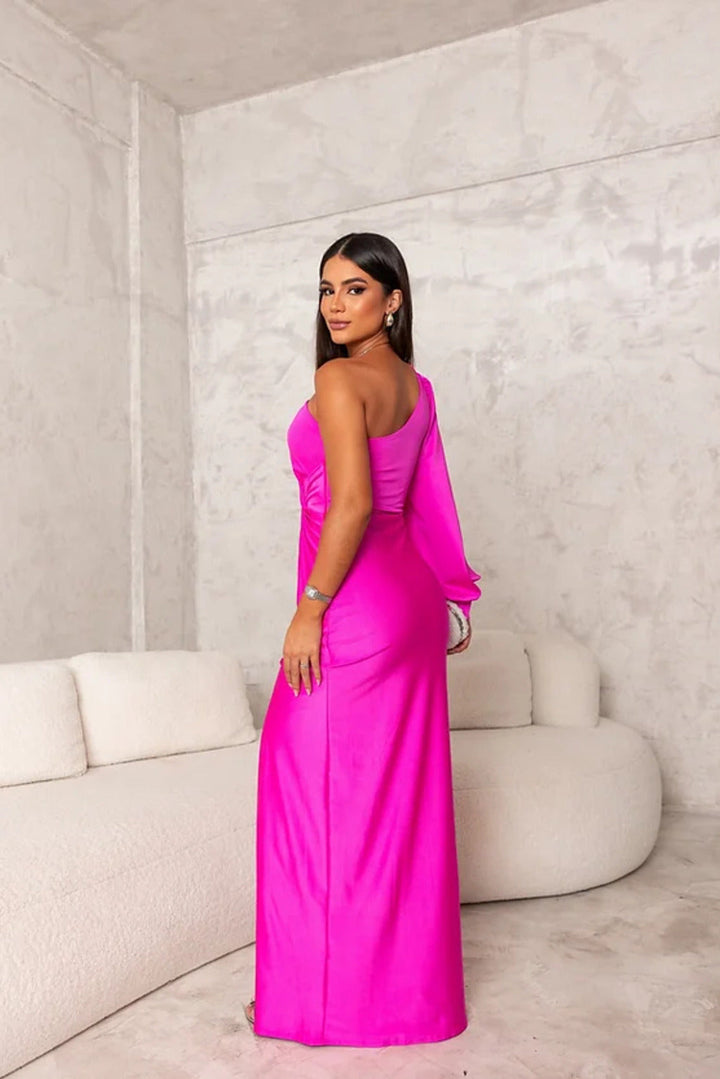 Theresa | Elegantes Abendkleid mit Ein-Schulter-Design - Elle Zürich