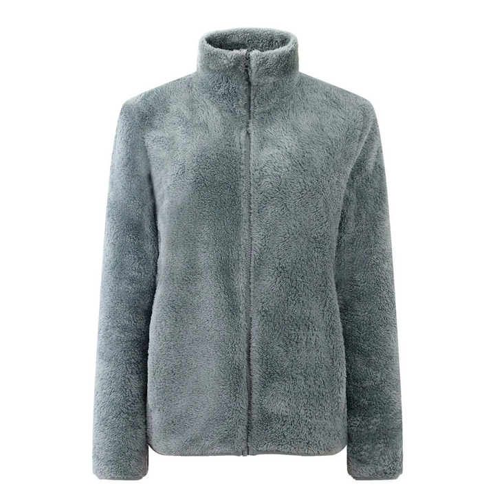 Carolin | Damen Winter-Fleecejacke mit Reißverschluss - Elle Zürich