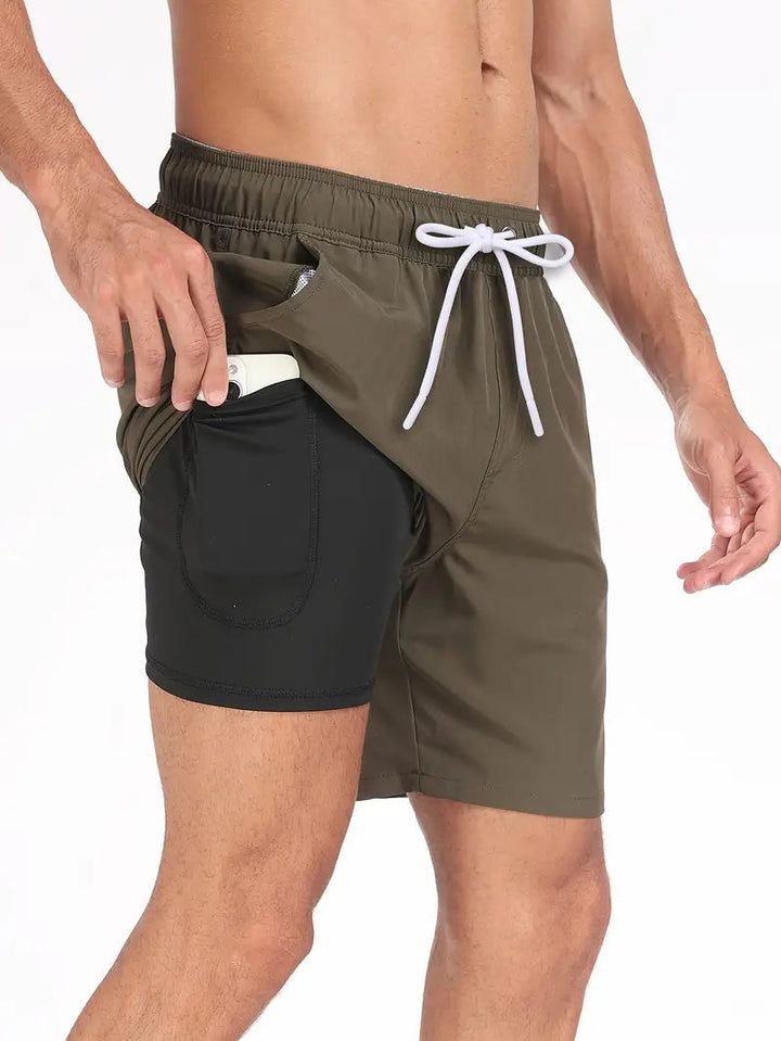 Andreas | Schnell Trocknende Badeshorts für Herren - Elle Zürich