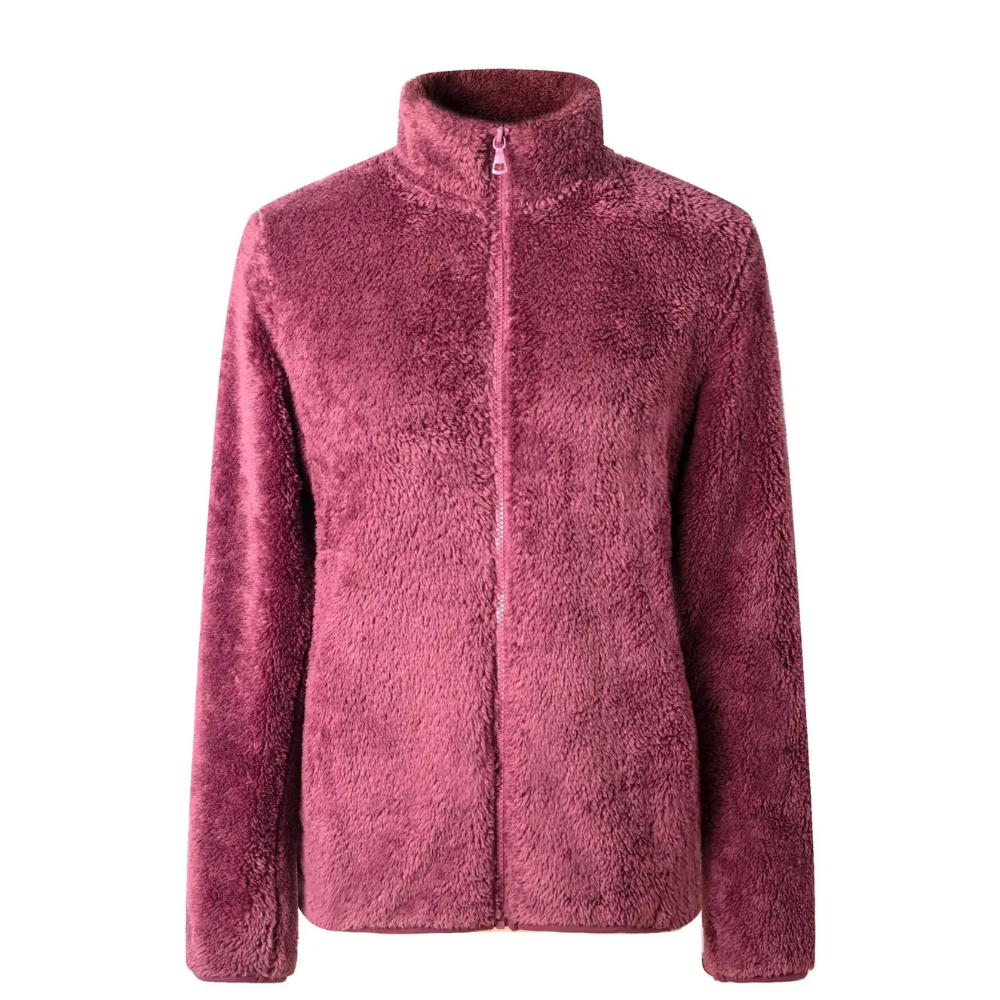 Carolin | Damen Winter-Fleecejacke mit Reißverschluss - Elle Zürich