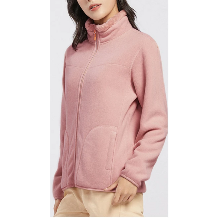 Bettina | Damen Winter-Fleecejacke mit Reißverschluss - Elle Zürich