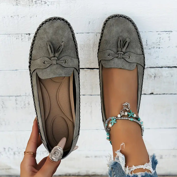 Martina | Komfortable Vintage Loafers Damen - Elle Zürich