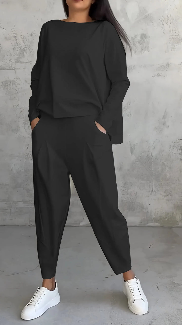 Doris | Damen Casual Zweiteiliges Loungewear Set - Elle Zürich