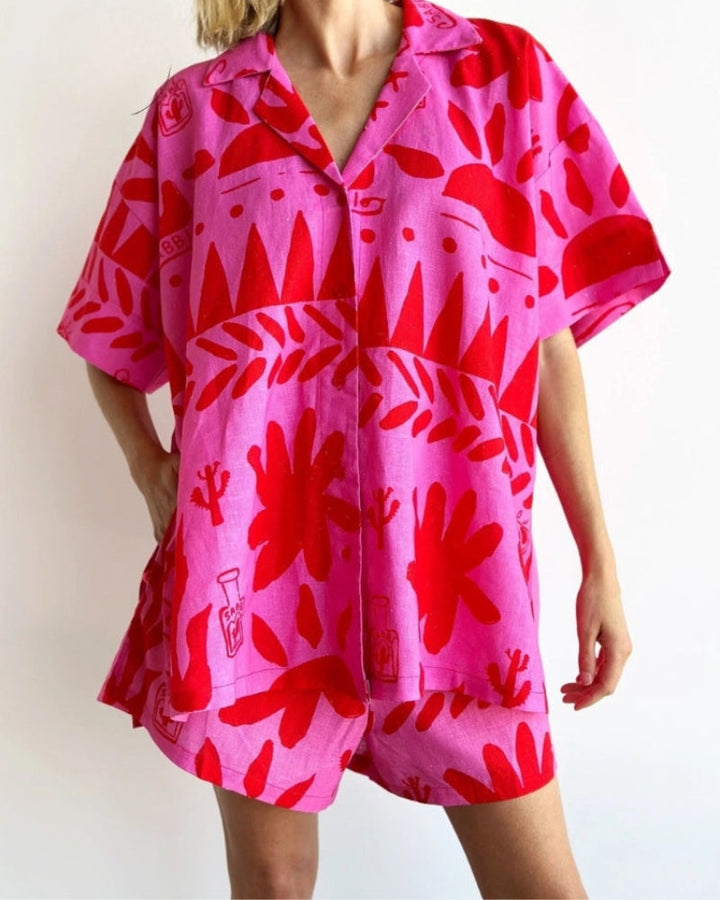 Elke | Stilvolles und Bequemes Sommer-Shorts-Set - Elle Zürich