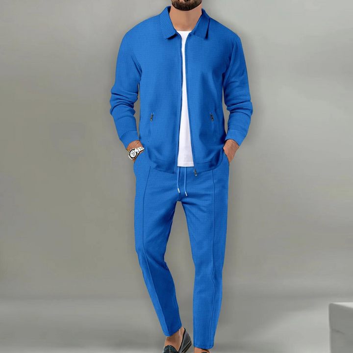 Florian | Herren Casual Zip-Up Jacken und Hosen Set - Elle Zürich