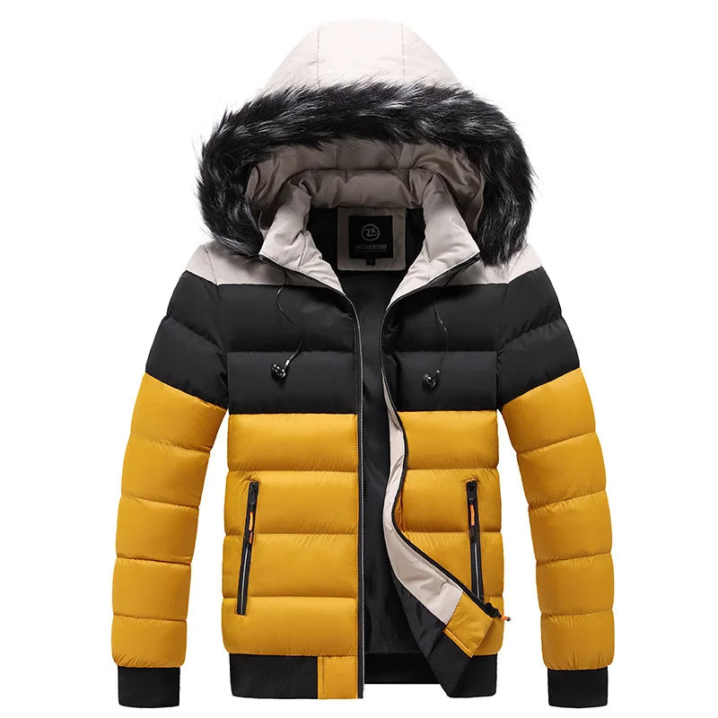 Lars | Warme Winterjacke mit Kapuze - Elle Zürich