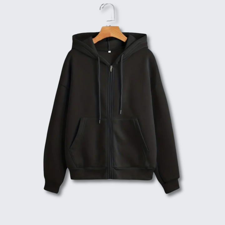 Lara | Stylischer Freizeit-Hoodie mit Reißverschluss - Elle Zürich