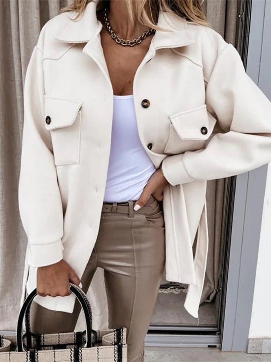 Viola | Schickes Damen-Strickjacke mit Knöpfen - Elle Zürich