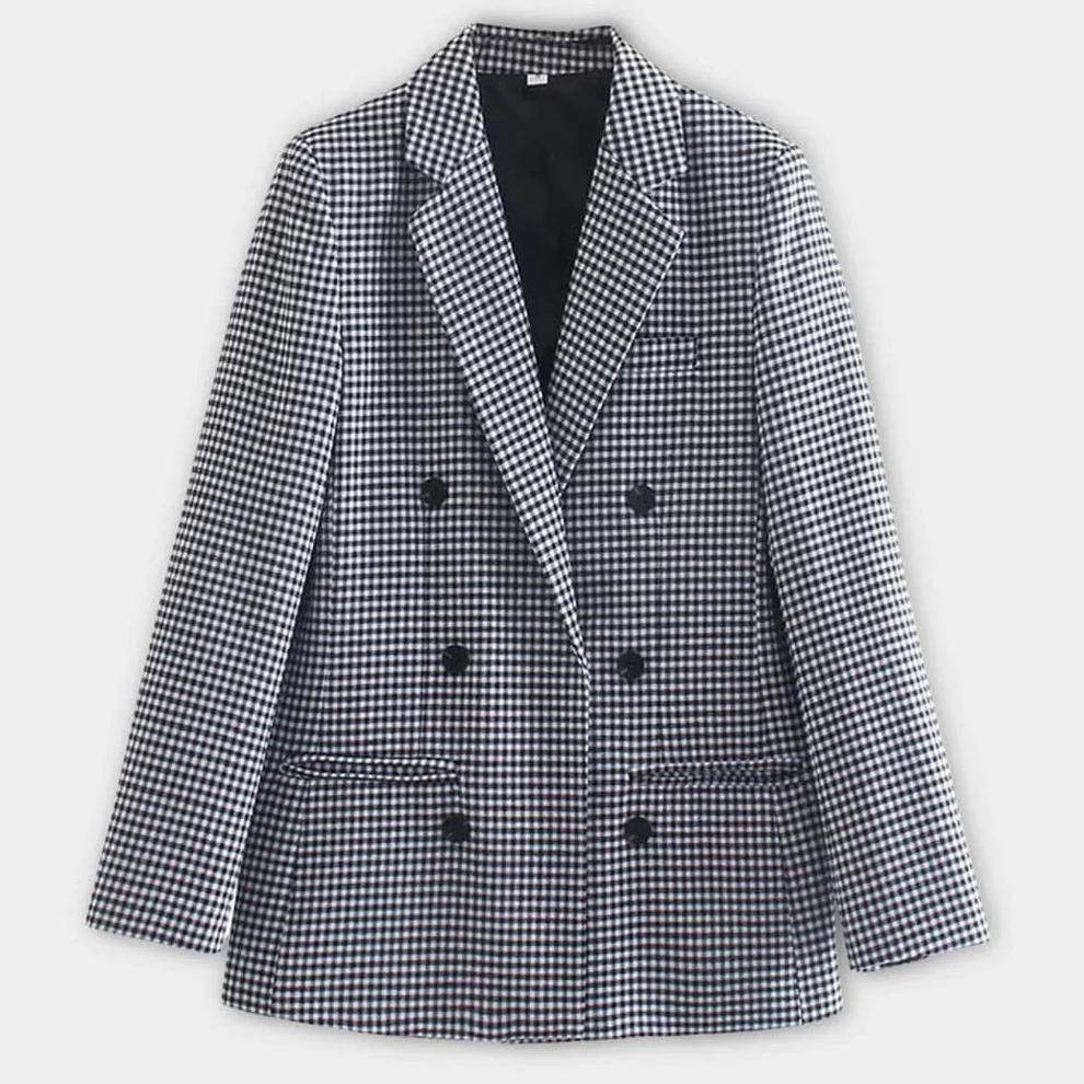 Claudia | Damen Winter-Doppelreiherblazer - Elle Zürich