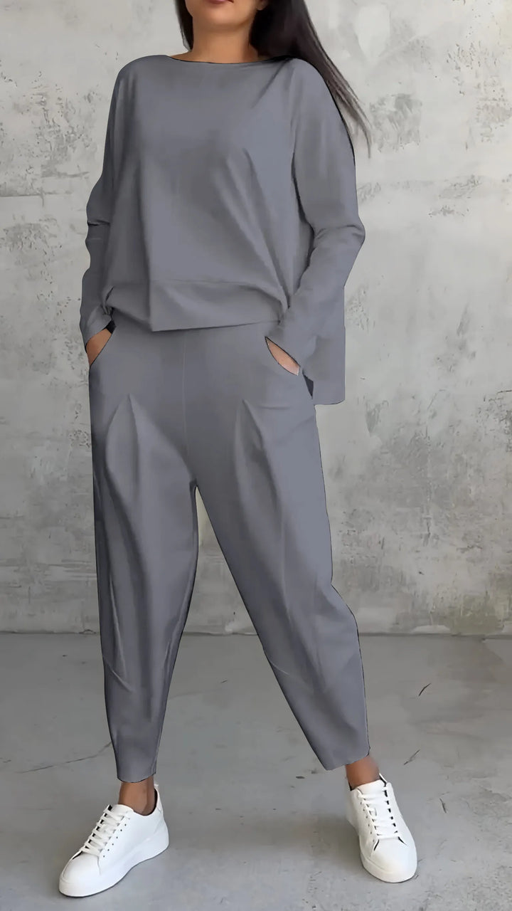 Doris | Damen Casual Zweiteiliges Loungewear Set - Elle Zürich
