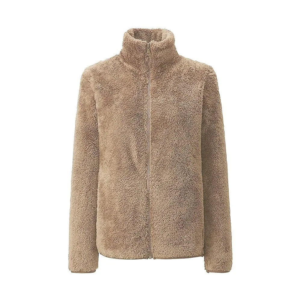Carolin | Damen Winter-Fleecejacke mit Reißverschluss - Elle Zürich