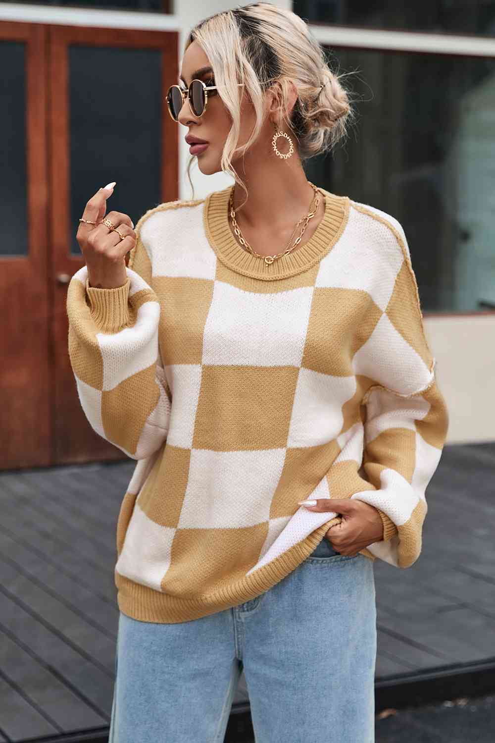 Gabriela | Legerer Lockerer Pullover Damen - Elle Zürich