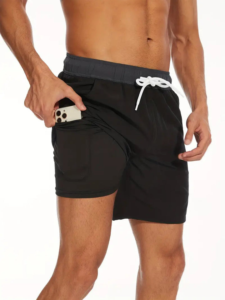 Andreas | Schnell Trocknende Badeshorts für Herren - Elle Zürich
