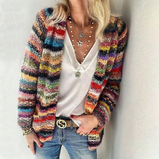 Helga | Farbenfrohe Cardigan für Damen - Elle Zürich
