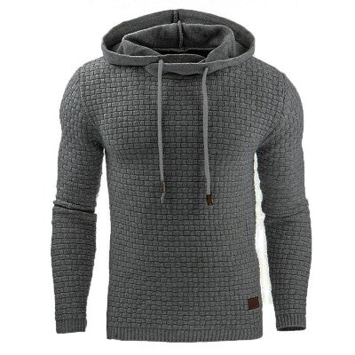 Ulf | Herren Winterpullover mit Reißverschluss und gestreiftem Strickmuster - Elle Zürich