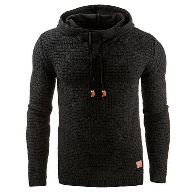 Ulf | Herren Winterpullover mit Reißverschluss und gestreiftem Strickmuster - Elle Zürich