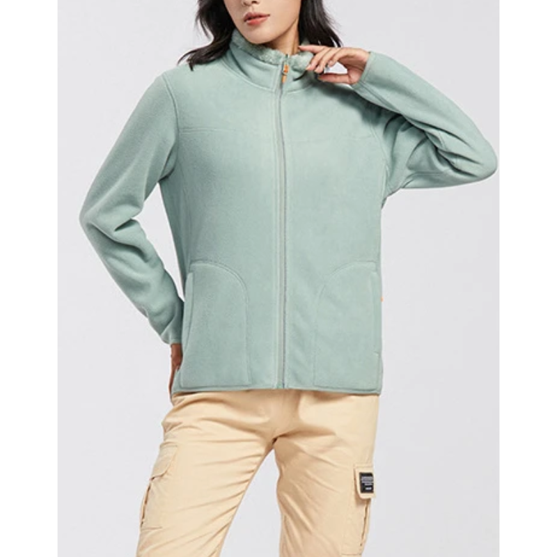 Bettina | Damen Winter-Fleecejacke mit Reißverschluss - Elle Zürich