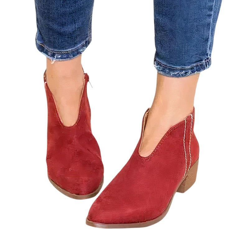 Gudrun | Stylische Stiefeletten mit Spitzem Zeh - Elle Zürich