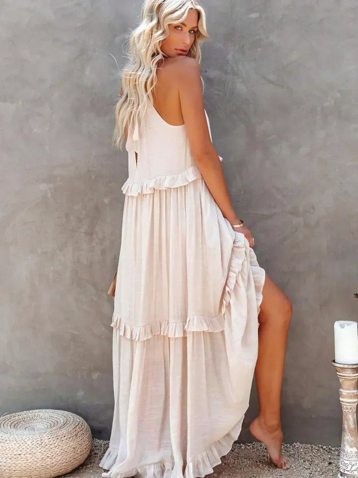 Viola | Elegantes Maxi-Sommerkleid - Elle Zürich