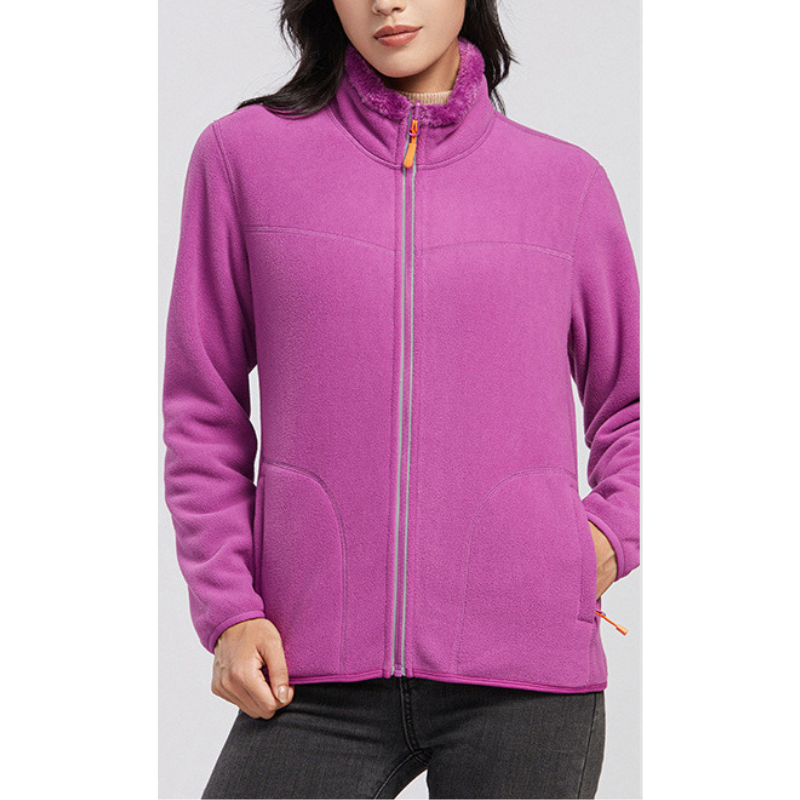 Bettina | Damen Winter-Fleecejacke mit Reißverschluss - Elle Zürich