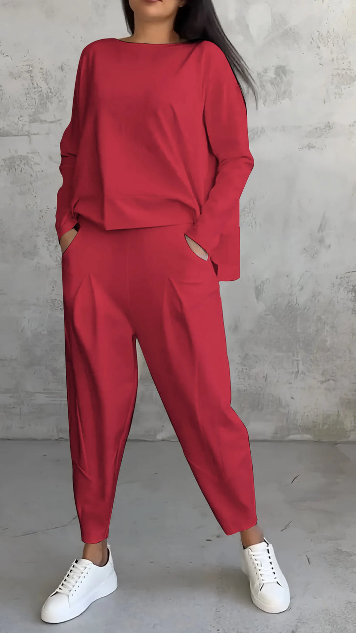 Doris | Damen Casual Zweiteiliges Loungewear Set - Elle Zürich