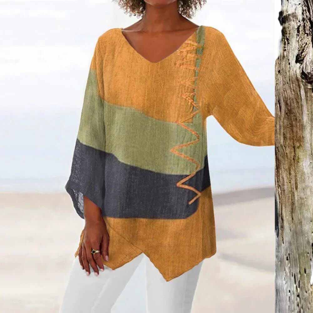 Renate | Elegantes Sommer-Top mit Bauchbedeckung - Elle Zürich