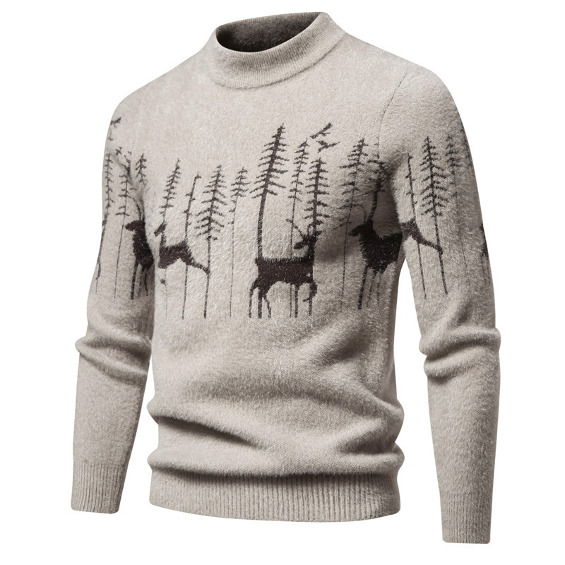 Johann | Herren Wintersweater mit Rentiermuster - Elle Zürich
