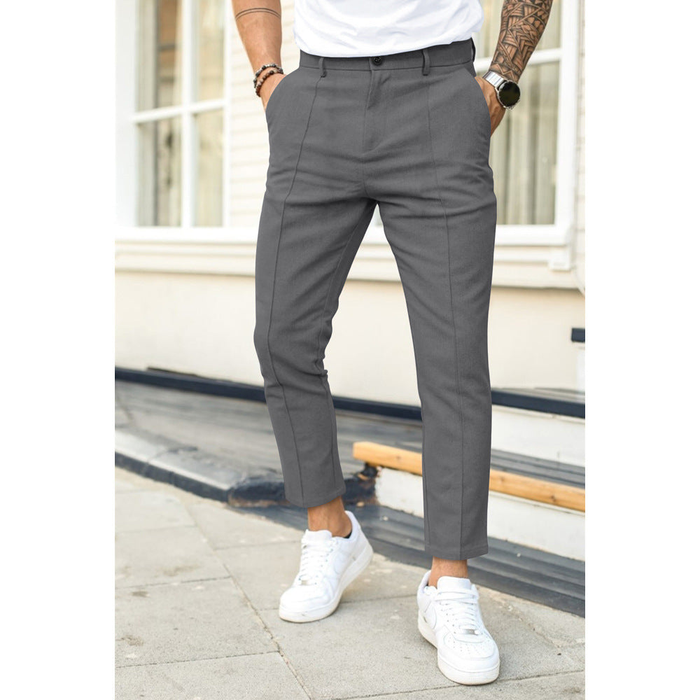 Jakob | Herren Slim Fit Knöchellange Hose - Elle Zürich