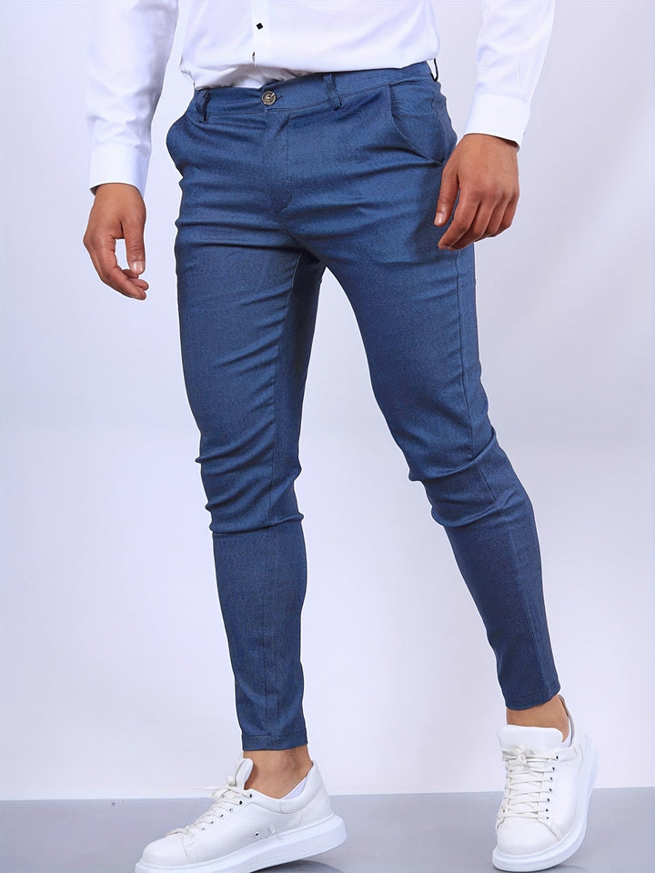 Jürgen | Slim Fit Herren Formelle Stretchhose - Elle Zürich