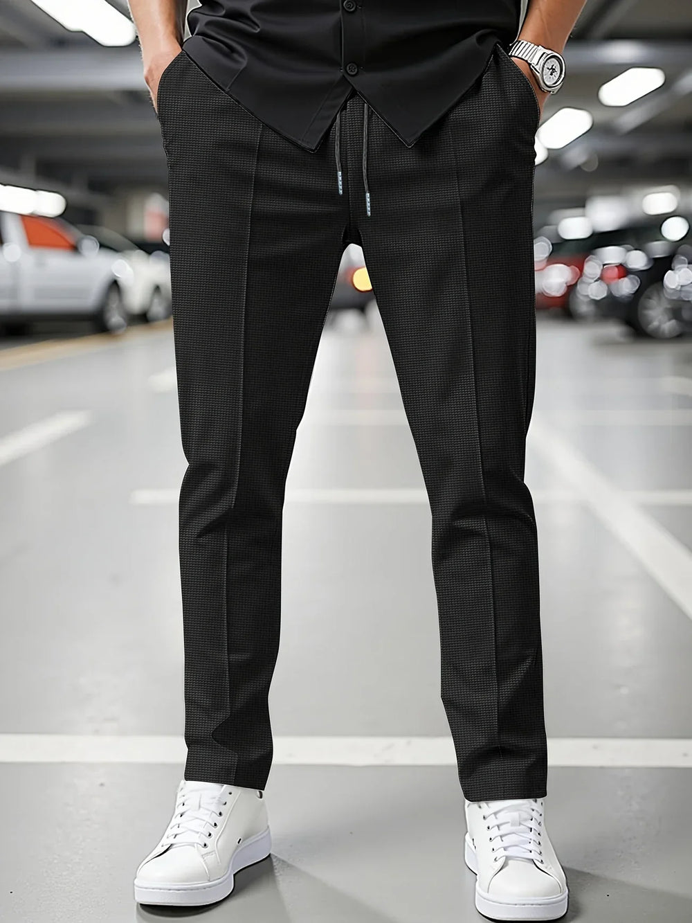 Patrick | Herren Maßgeschneiderte Slim Fit Hose - Elle Zürich