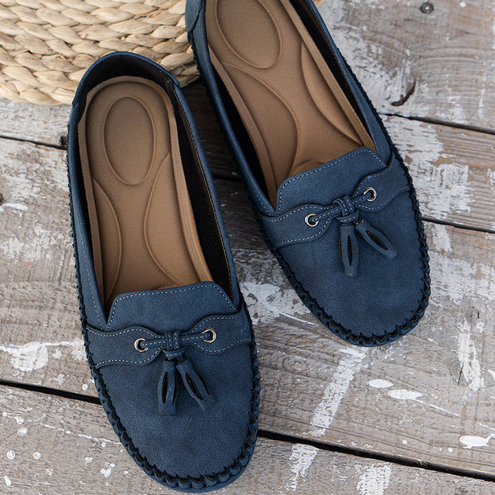 Martina | Komfortable Vintage Loafers Damen - Elle Zürich