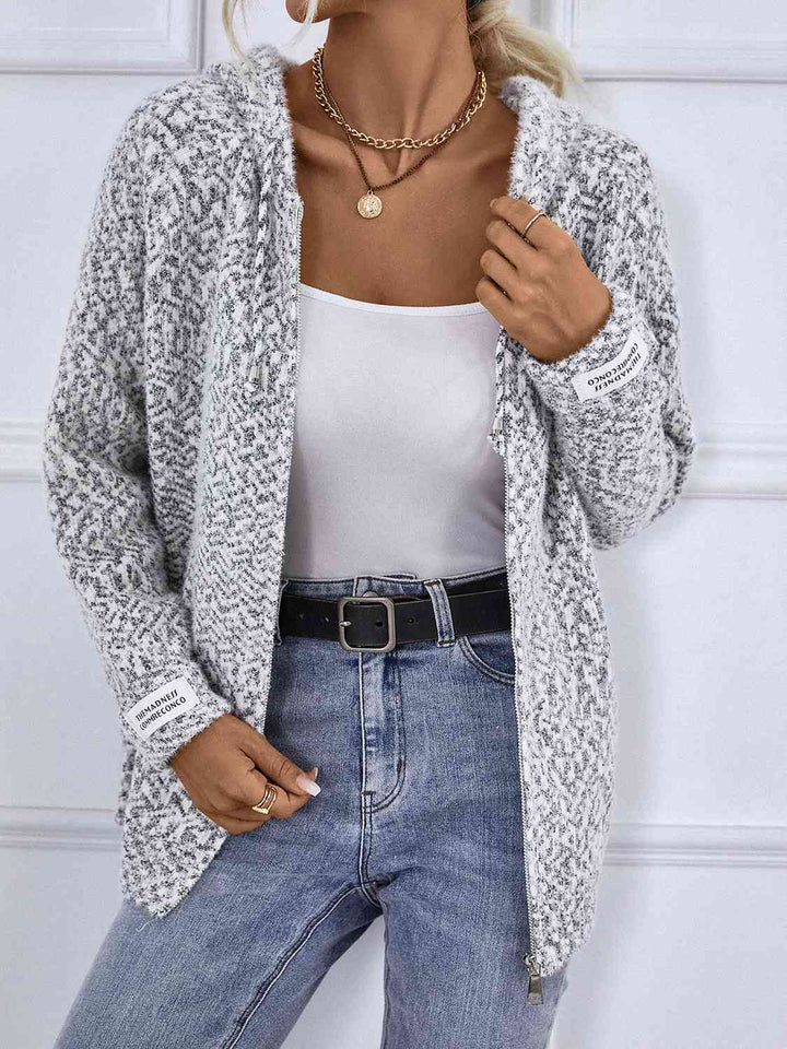 Melanie | Damen Winter-Cardigan mit Reißverschluss - Elle Zürich