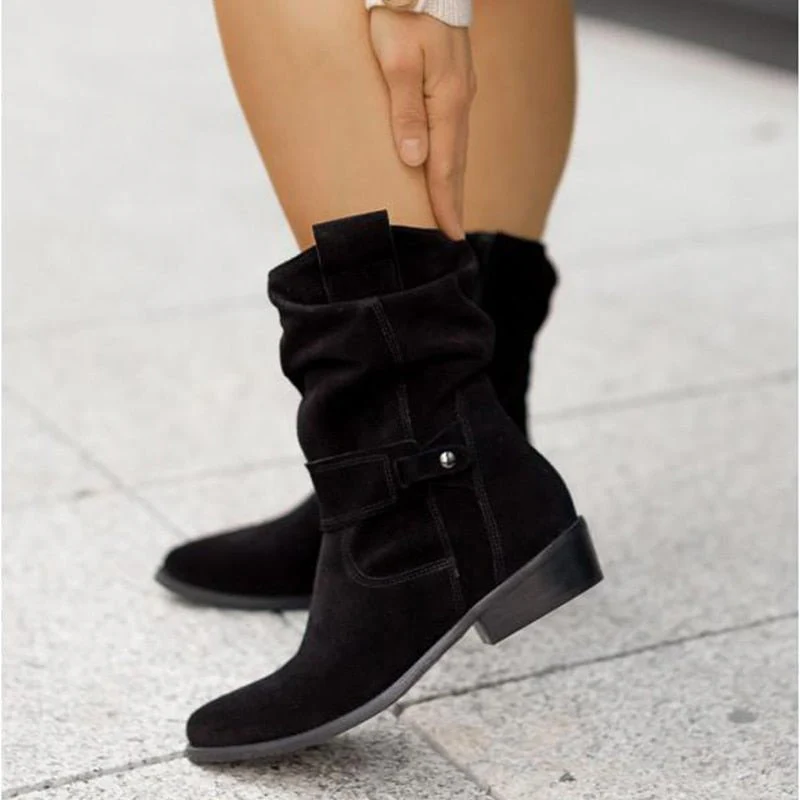 Daniela | Bequeme Slouchy Stiefeletten Damen - Elle Zürich
